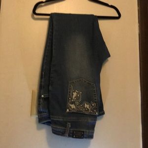 Medium wash jeans